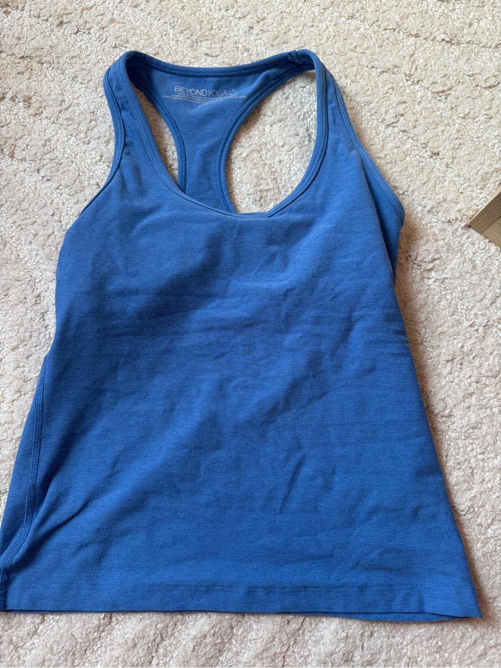 Beyond Yoga Royal Blue Racerback Tank